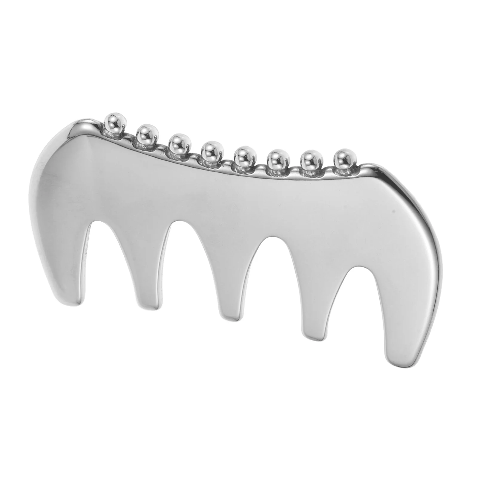 

Stainless Steel Gua Sha Board Facial Massage Tool Metal Face Comb For Jawline Sculpting Durable Skin Care Routine Scraping