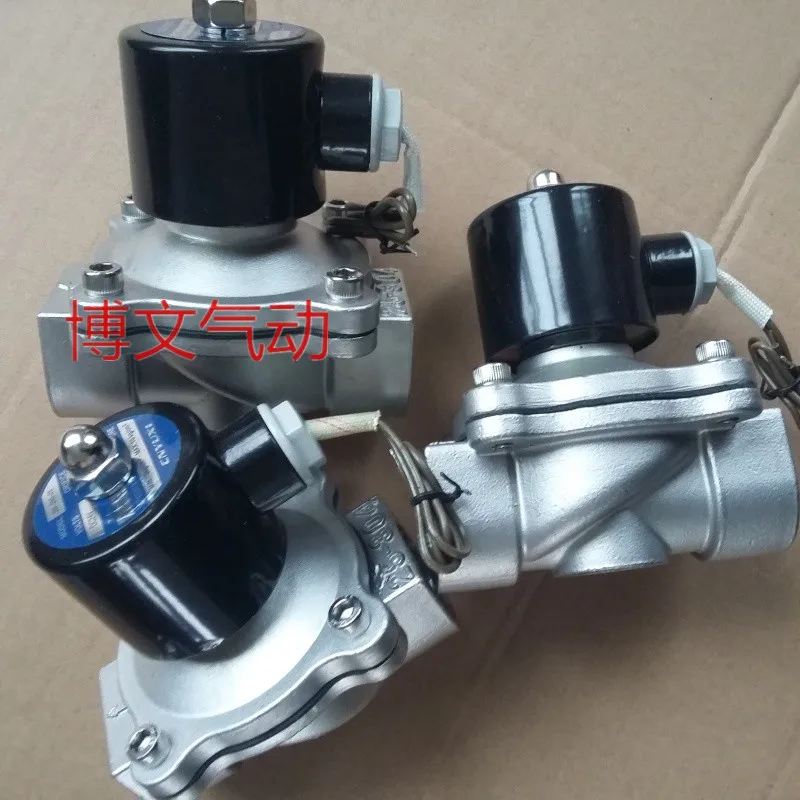 

Stainless steel solenoid valves 2S500-50 2S400-40 2S320-32 are commonly used as water valves, air valves and oil valves