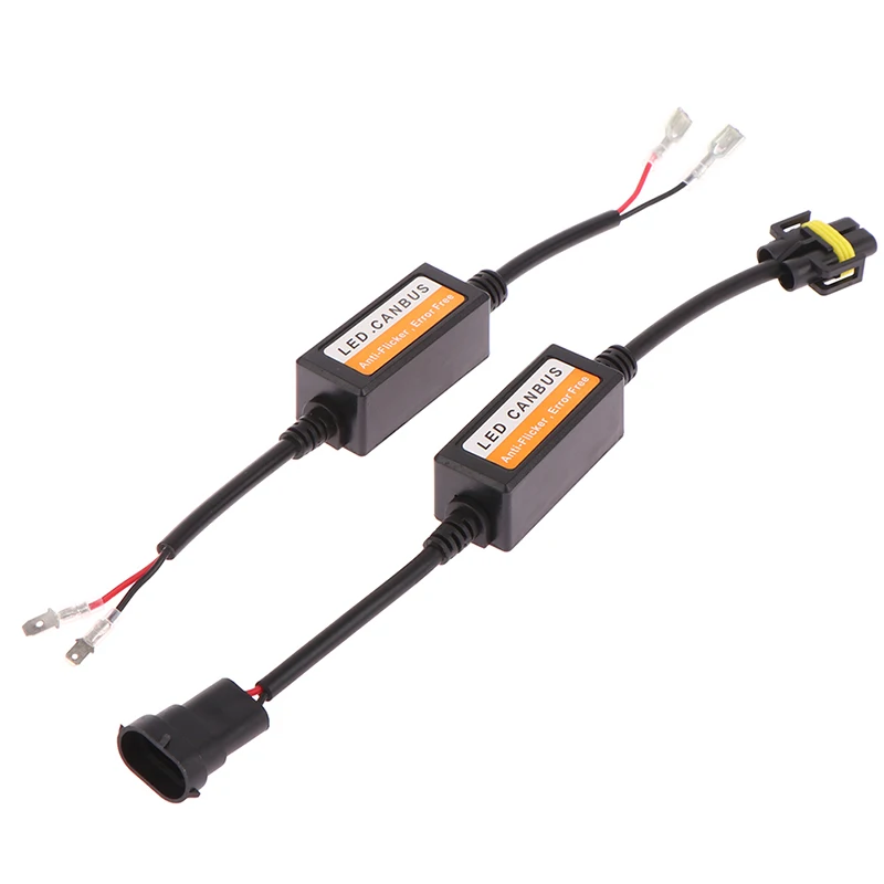 LED Canbus Decoder Car Headlights Error Free Resistor H1 H3 H4 H7 H8 H9 H11  Adapter Warning Canceller