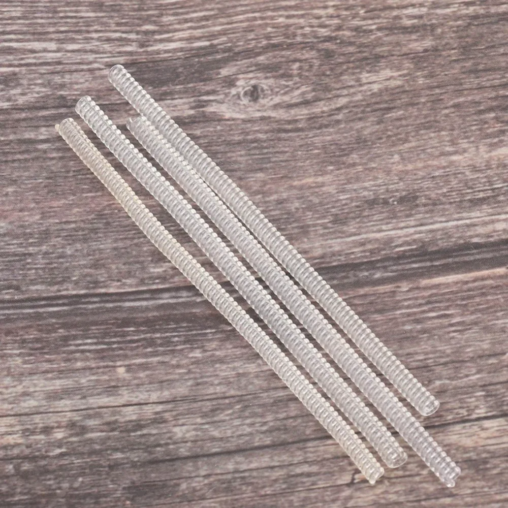 4 Stück professioneller Kunststoff-Ringgrößenversteller, transparenter Ringspanner, Ringschutz, lose Ringe