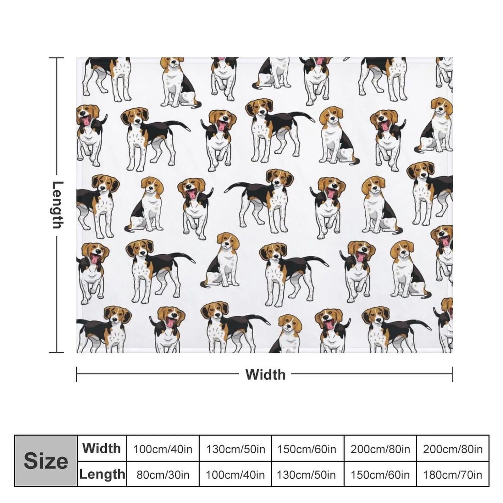 Treeing Walker Coonhound Throw Blanket Blankets For Bed Nap Bed linens Luxury St Blankets