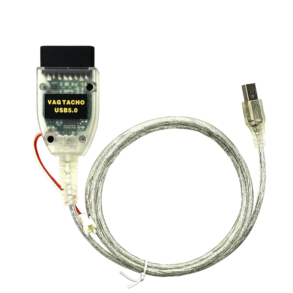Nueva versión USB Vagtacho V 5,0 para VAG Tacho V5.0 para NEC MCU 24C32 o 24C64