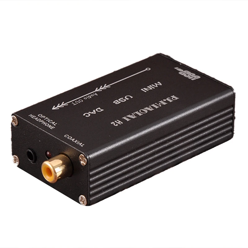 HIFI PCM2704 Audio Decoder Computer External USB Sound Card To RCA Audio/Fiber/Coaxial Digital Signal Output H2