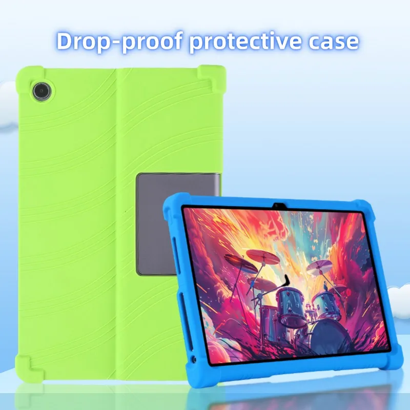 

Kids Safe Tablet Case for Lenovo Tab Plus 2024 TB351FU Xiaoxin Pad Studio 11.5 inch Soft Silicone Protective Cover Shockproof