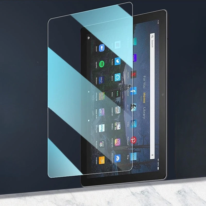 

For Amazon Fire HD 10 2024 Tablet Tempered Glass Screen Protector for AMAZON FireHD FIRE HD10 Clear Protective Front Pad Film