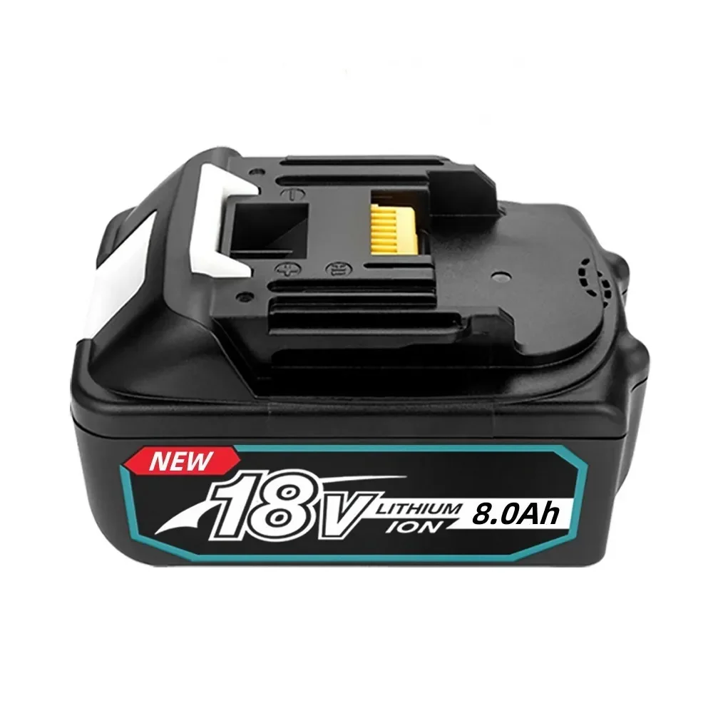 Batteria 18V 8000mAh per Makita BL1860 BL1850B BL1850 BL1840 BL1830 BL1820 BL1815 LXT-400 Batteria al litio 18650 di ricambio