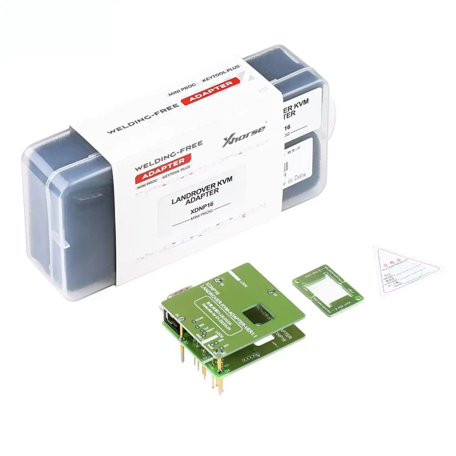 Xhorse XDNP16 Adapters Solder-Free for Landrover KVM Set Work with VVDI Prog/ MINI PROG and KEY TOOL PLUS