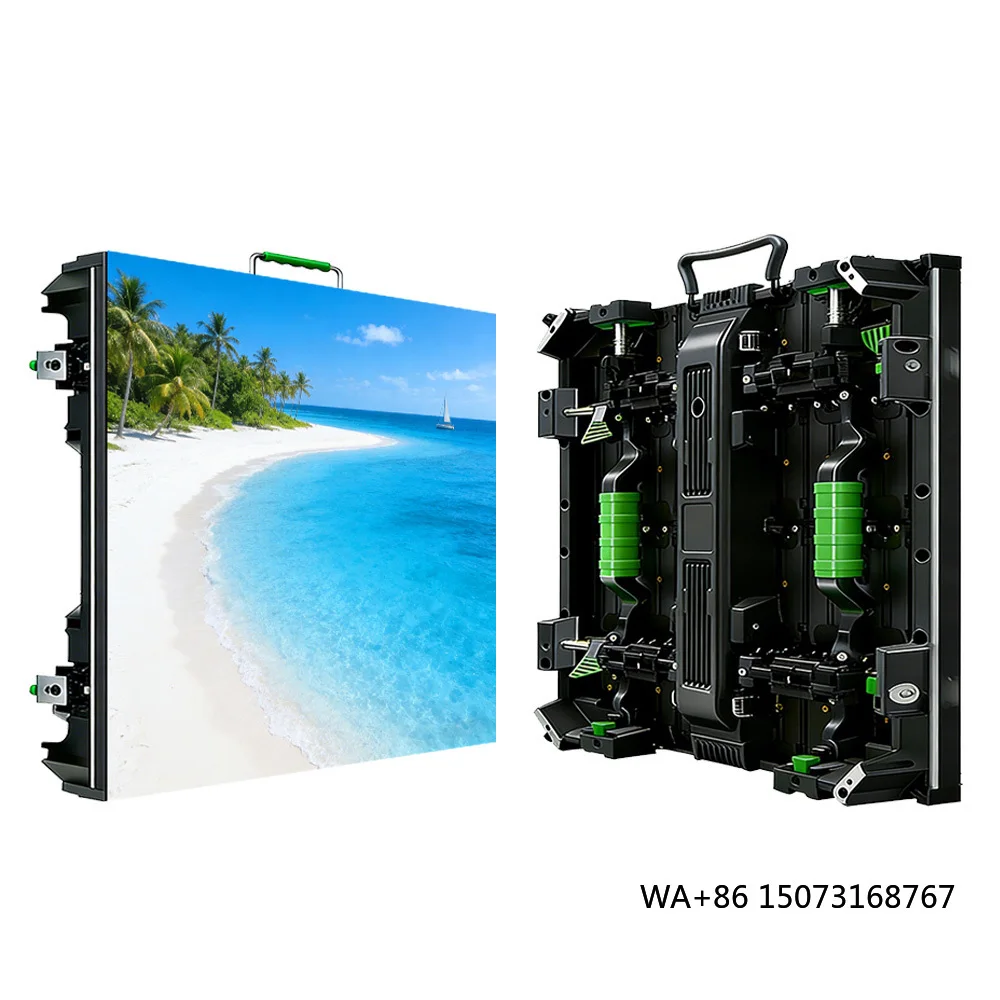 

Outdoor Rental LED Display Screen P4.81 500*500MM/500*1000MM Background Stage LED Screen Easy to Install LED Rental Screen