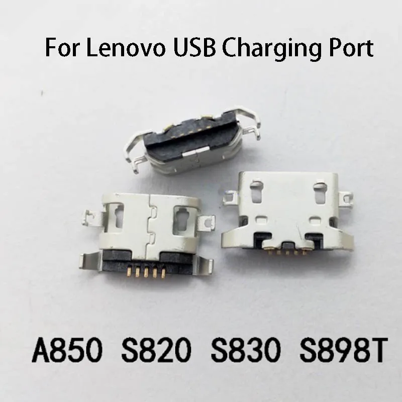 10 Stück Micro-USB 5-Pin V8 Ladeanschluss-Stecker für Lenovo A670 S650 S720A850 Motorola Moto E3 G5 XT1672 G4 Play XT1600 Redmi 3S – Detail 1
