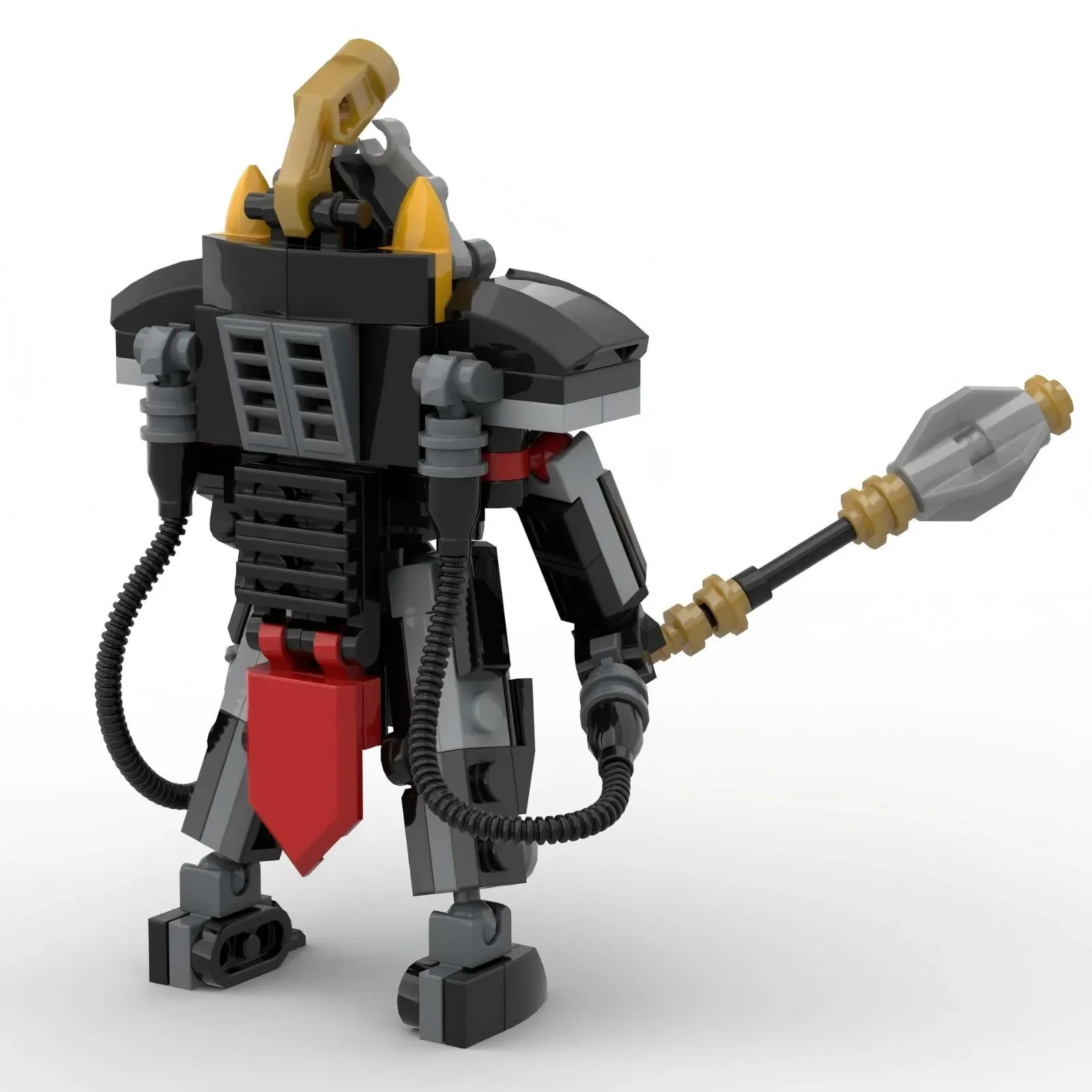 Kreatives Bausteine-Set – Warrior Armor Konstruktionsspielzeug für Jungen