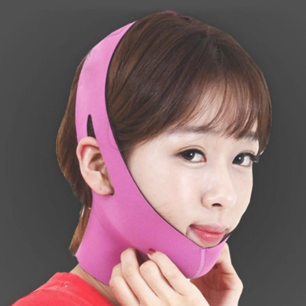 V Face Lifting Mask Facial Exerciser Tighten Double Chin Strap Skin Care Belt up