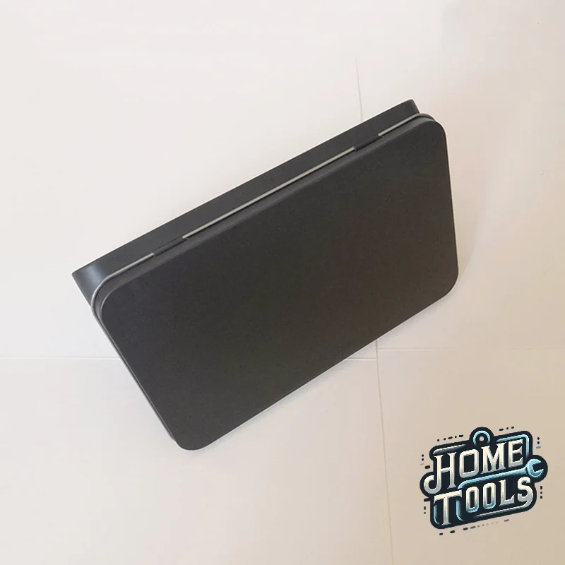 Household Iron Storage Box Tin Box Container Empty Hinged Lid Empty Storage Box Candy Card Jewelry Organizer