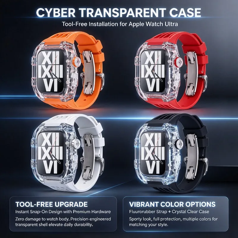 Kit correa y funda Apple Watch 7/8 44/45mm