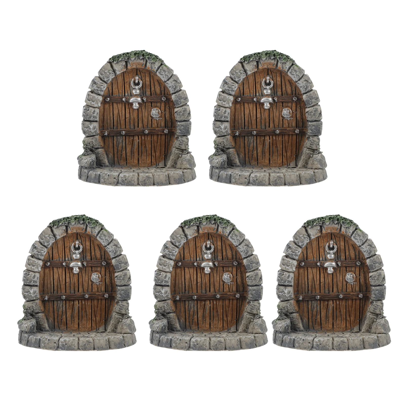 

Fish Tank Micro Landscape Accessories Miniatures Flower Pots Figurines Ornament Door Garden Decoration