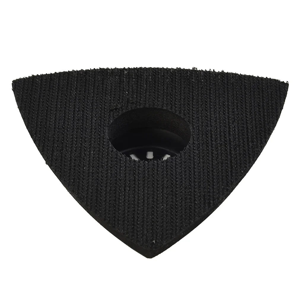 1pc Triangular Oscillating Tool Sanding Pad Quick Release 80mm/90mm/93mm Fit Multi Tool Multifuction Upgraded PU Pad