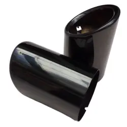 Metal Exhaust Tip Tail Pipe Muffler For Mazda CX9 CX 9 TC MK2 II 2016-2021 Chromium Styling Car Accessoires