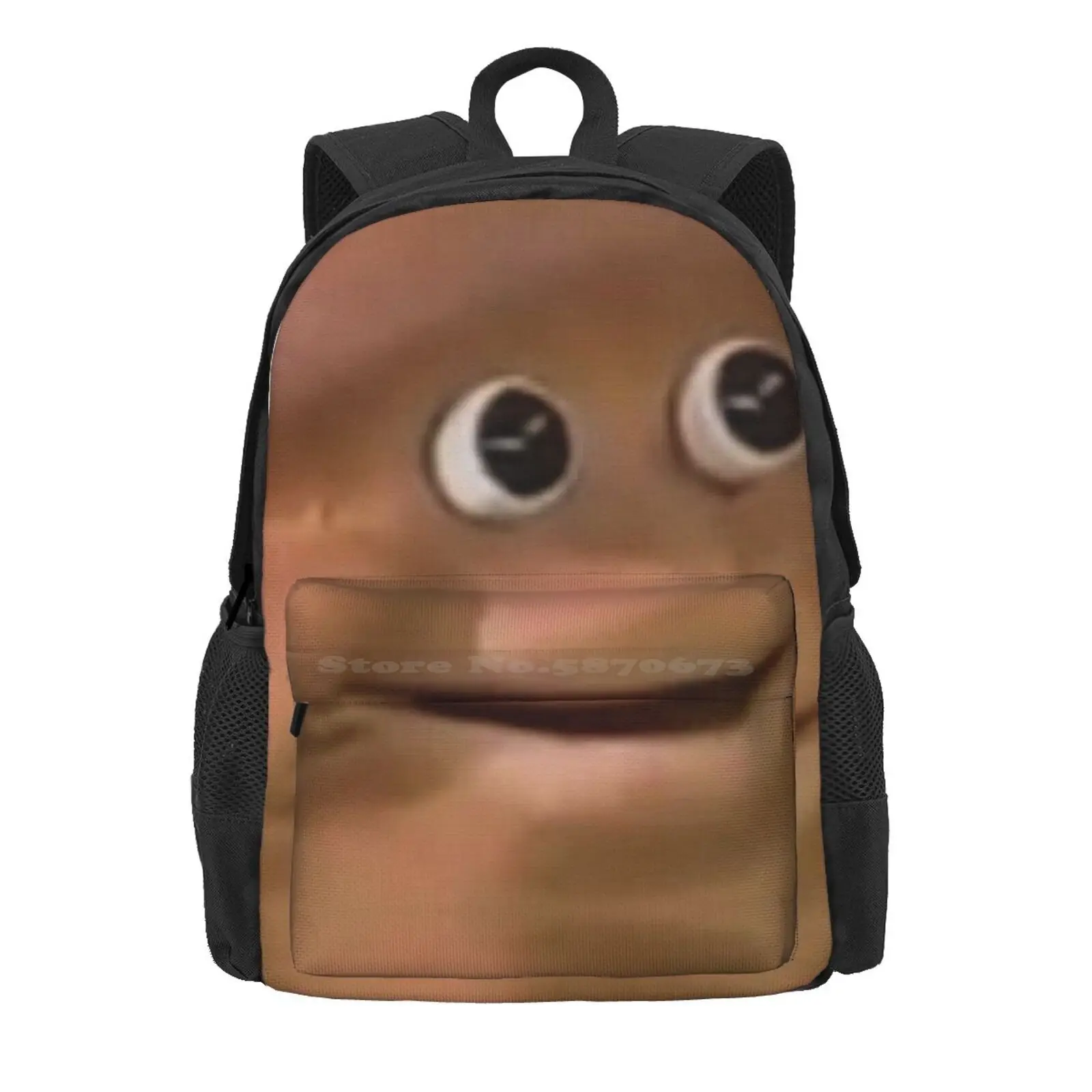 The Almighty Loaf Hot Sale Schoolbag Backpack Fashion Bags The Almighty Loaf Joke Funny Meme Better Than Better Than Doge