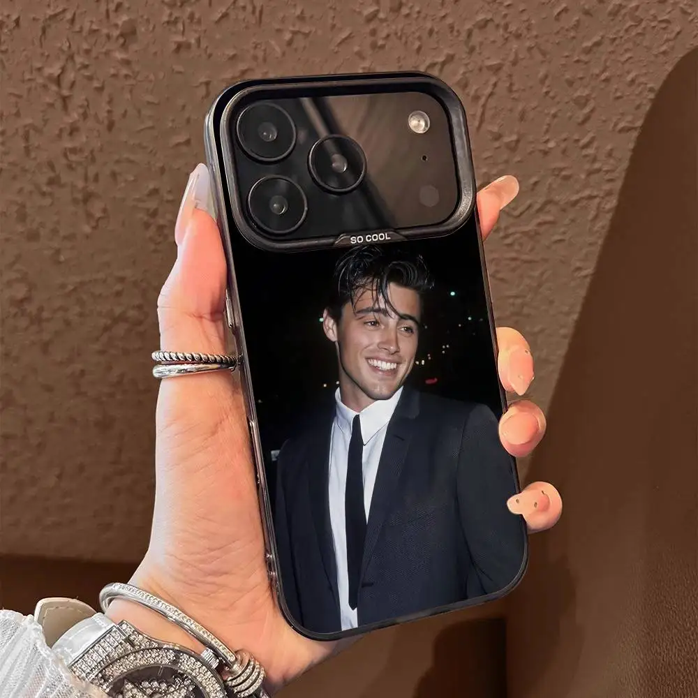 เคสโทรศัพท์ M-Matt LeBlanc สำหรับ iPhone 17,16,15,14,13,12,11,Pro,Max,Plus,E,Air,Mini สีดำ วัสดุ TPU