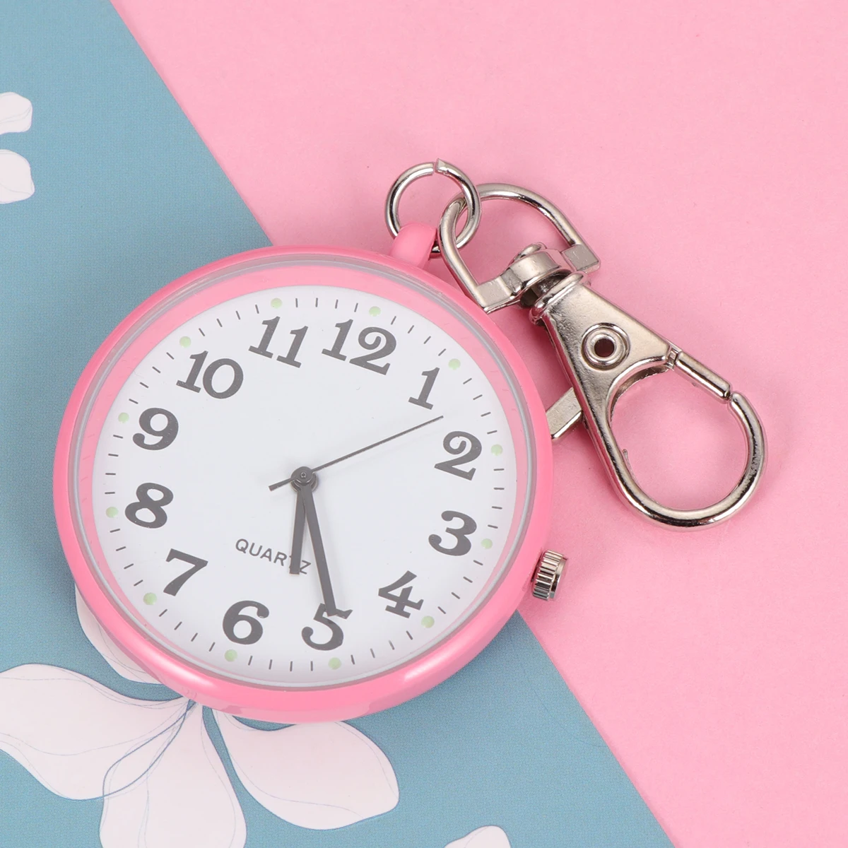 Relógio de bolso colar pendurado relógio corrente chaveiro relógio pingente para crianças homens mulheres enfermeira prop acessórios relógios