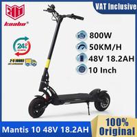 EU Stock Original Kaabo Mantis 10 Echo Electric Scooter New Version 48V 18.2AH 50km/h Speed 800w Dual Brake Kickscooter