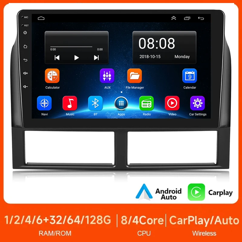 

4G+64G Car Radio For Jeep Grand Cherokee II WJ 1998 - 2004 Multimedia Video Player Navigation FM GPS Wireless Carplay Autoradio