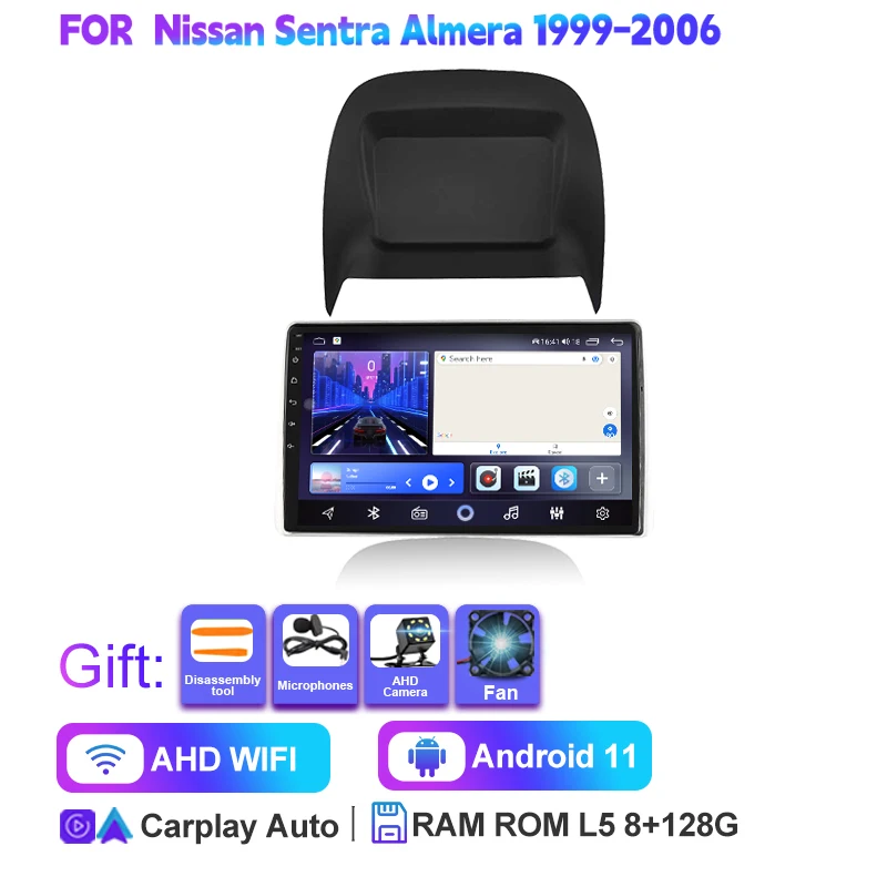 Android 13カーラジオ,GPS,WiFi,4G,CarPlay,auto,DVD, 8 GB,1999 GB