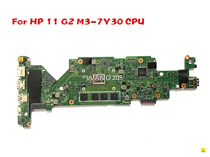 Hp 11 G2ノートパソコンのマザーボード使用932687-001 932687-501 932687-601と6050A2908801 M3-7Y30 cpuの100% の作業