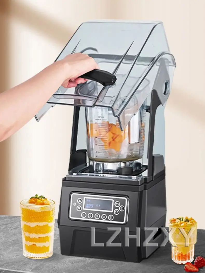 1500W Bonenmolen BY-908 High Power Commerciële Smoothie Machine 1.5L Grote Capaciteit Multifunctionele Voedselmolen