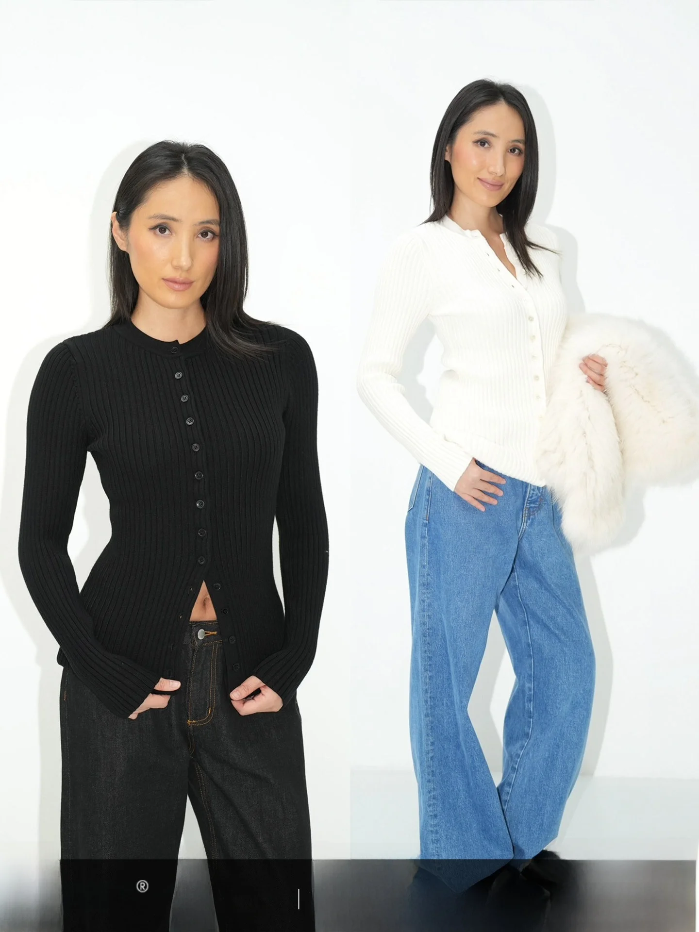 

Кардиган WellD Ultra Thi High Densi Knit Slim Fit на пуговицах, свитер для многослойного ношения, мягкий топ из вискозы и полиэстера