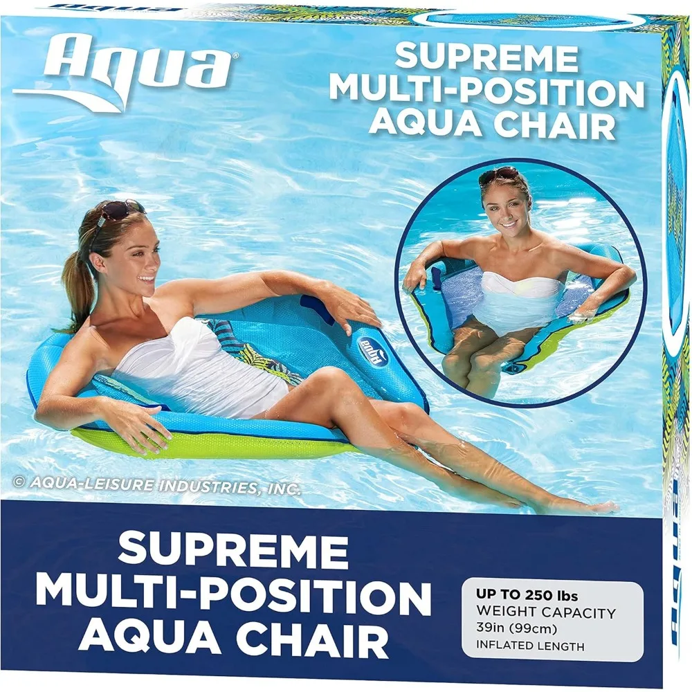 Flotteur de chaise de piscine zéro gravité pour adultes et enfants, plusieurs couleurs, saillies, styles