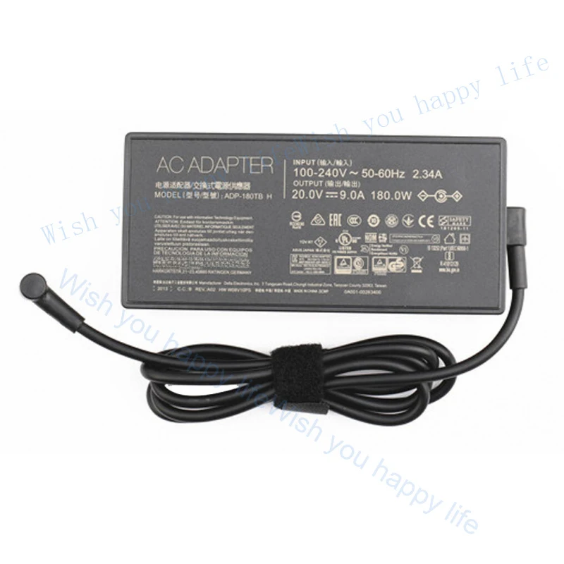 LL 180W 20V 9A AC Adapter For MSI Creator Z16 A11UET-048 A11UET-254 Power Supply