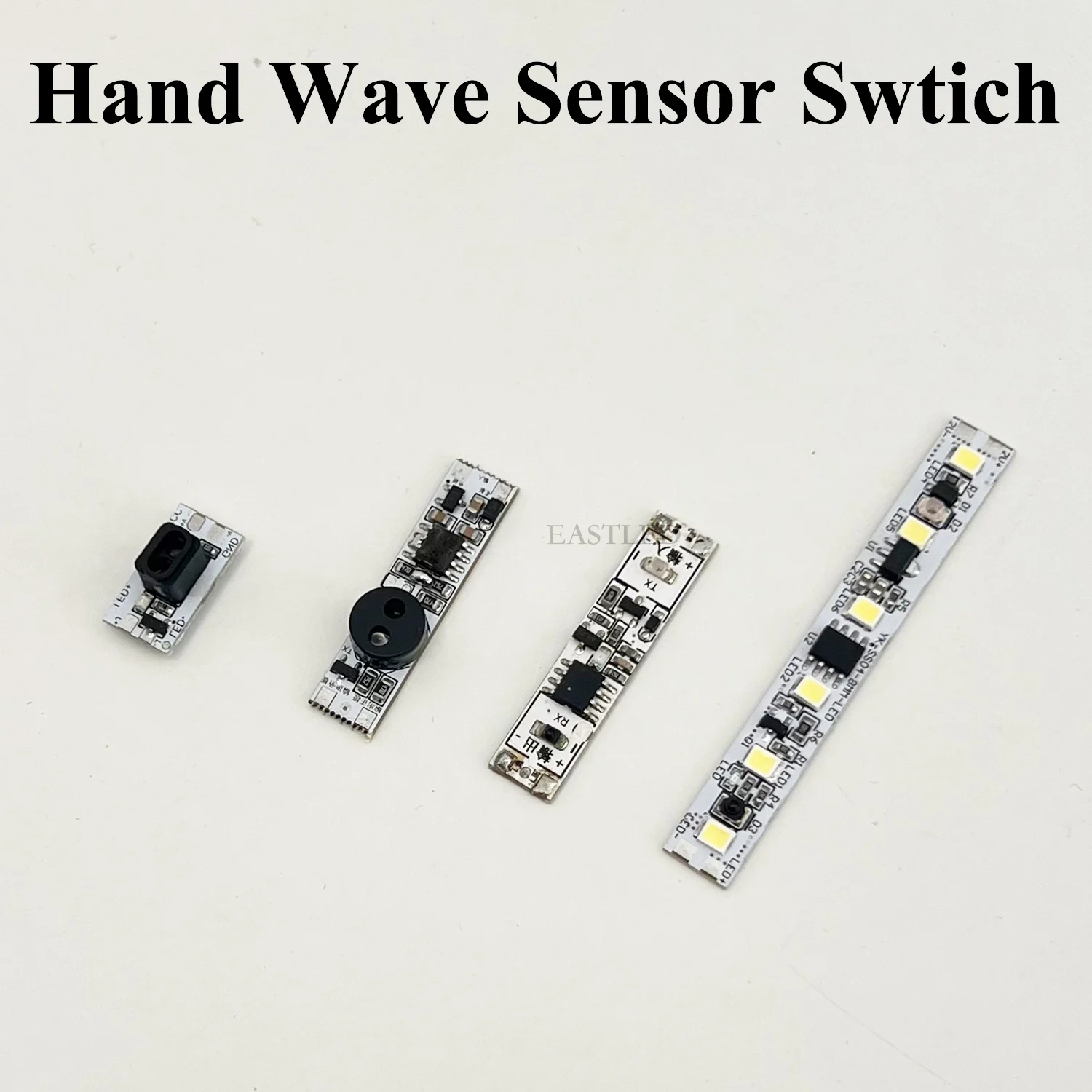 

Hand Wave Sensor Switch Module Dimmer Adjustable Brightness 80mm Short Distance Sensing Detector DIY LED MODE PCB DC5V 12V 2.5A