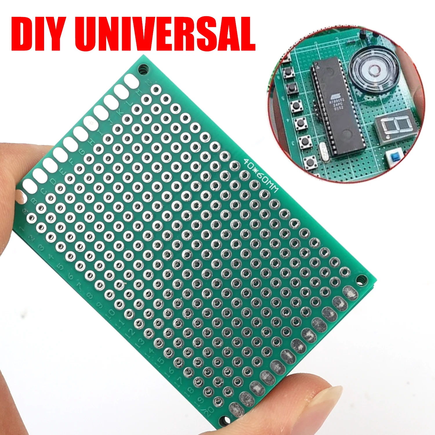 5x7 سنتيمتر 4x6 سنتيمتر ضعف الجانب النموذج DIY بها بنفسك طابعة مجلس العالمي الدوائر المطبوعة لوحة دارات مطبوعة Protoboards ثلاثية الأبعاد ملحقات الطابعة #6