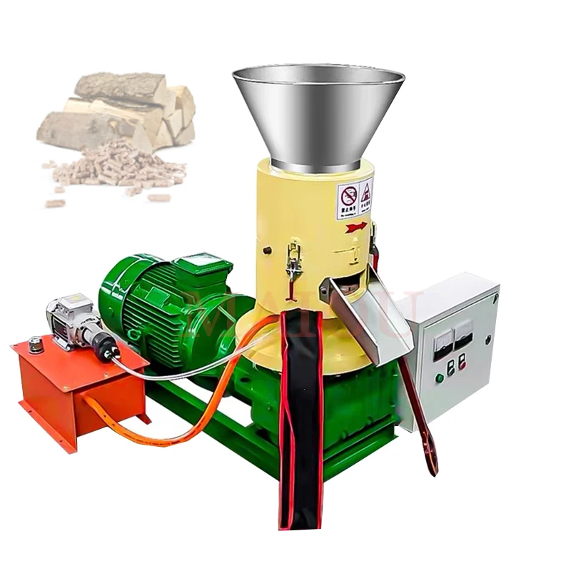 

Biomass Wood Pelletizer Fuel Pellet Pressing Extruding Machine Maker