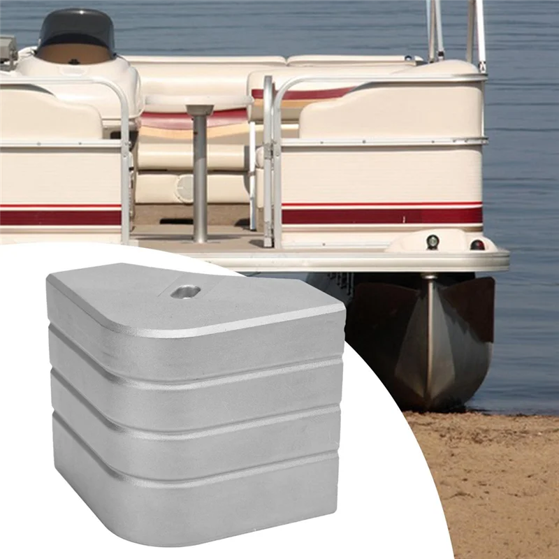 ABLK Aluminiowe Osłony Narożne do Łodzi Pontonowych, Kompatybilne z Osłonami na Wieże, Dachy, Wędkarstwo, Kampery, Kąt 90 Stopni, Zaokrąglone Części do Stacji Ładowania