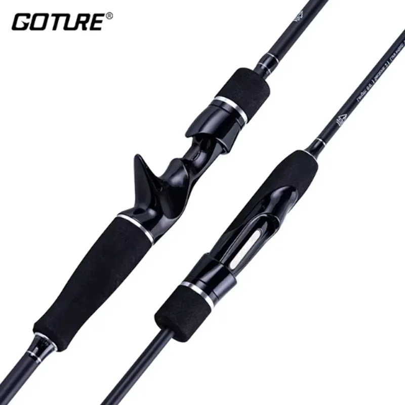 

Goture WAVIER Trout Fishing Rod 2sections 1.65-2.4m Spinning Casting Rod UL Power Carbon Fiber Fresh Water Fishing Rods Man 2024