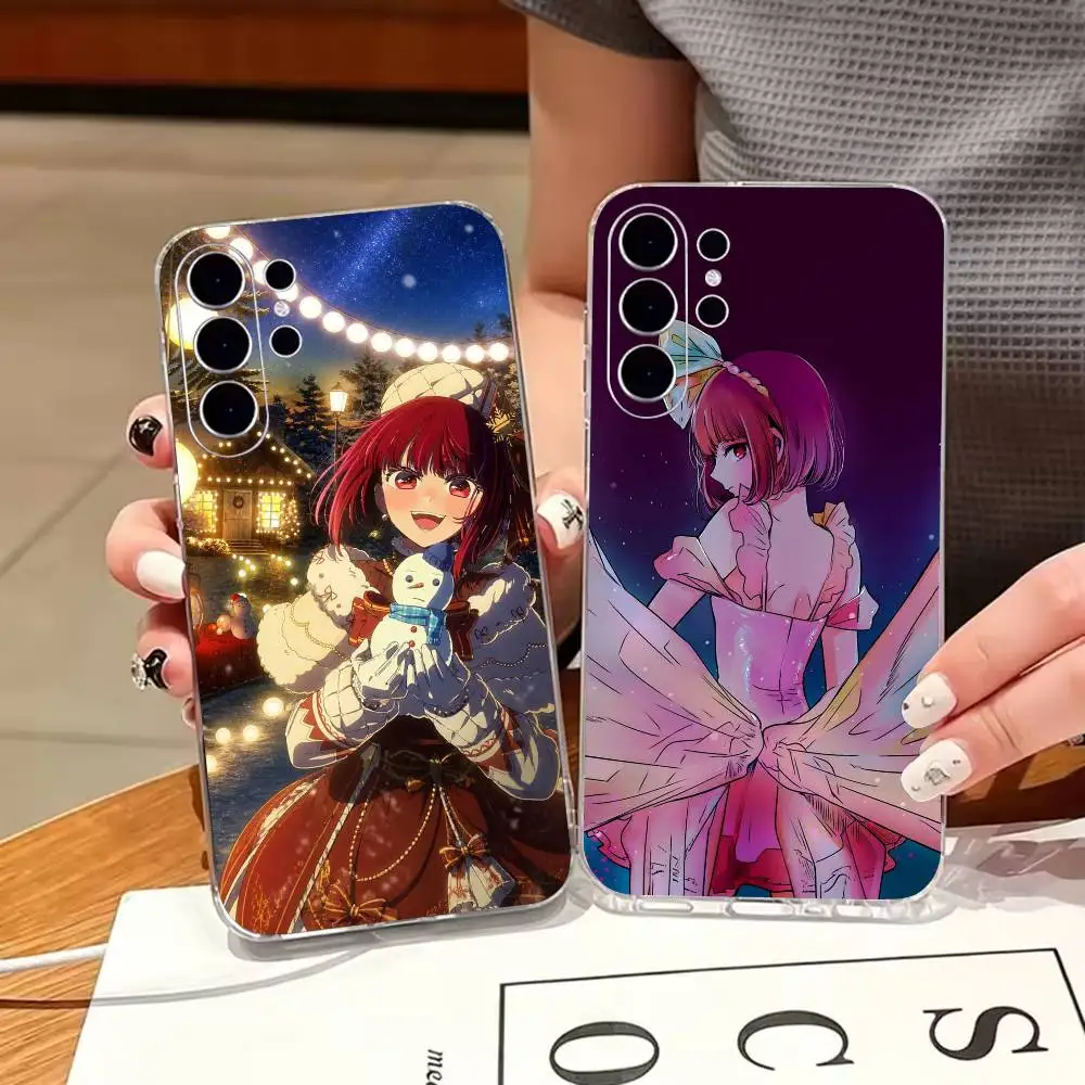 Oshi No Ko K-Kana Anime Cute Phone Case Silicone Soft for Samsung S25,S24,S21,S22,S23,S30,Ultra,S20,Plus,Note,10Cover