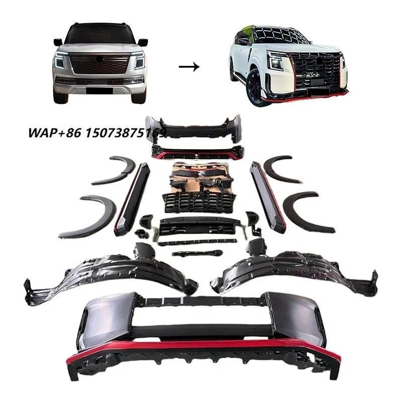 New Arrival PP Body Kit for  Patrol 2025+ Upgrade to NSM Style Car Bumper Lip Fender Flare Side Skirt Armada