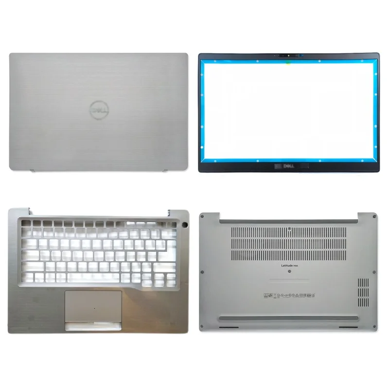 Imagem -01 - Portátil Dell Latitude 7400 E7400 0w4wdw 0v9pfx 0v7ry8 para Lcd Capa Traseira Frente Moldura Palmrest Inferior Case Laptops Novo portatil dell latitude 7400 e7400 0w4wdw 0v9pfx 0v7ry8 para lcd capa traseira frente moldura palmrest inferior case laptops novo 01