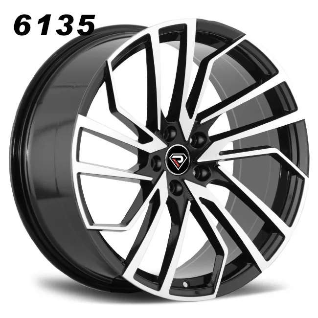

Автомобильные диски REP 6135 18/19 дюймов с черной обработанной поверхностью 5x112, готовые к отправке диски для колес Audi RS5