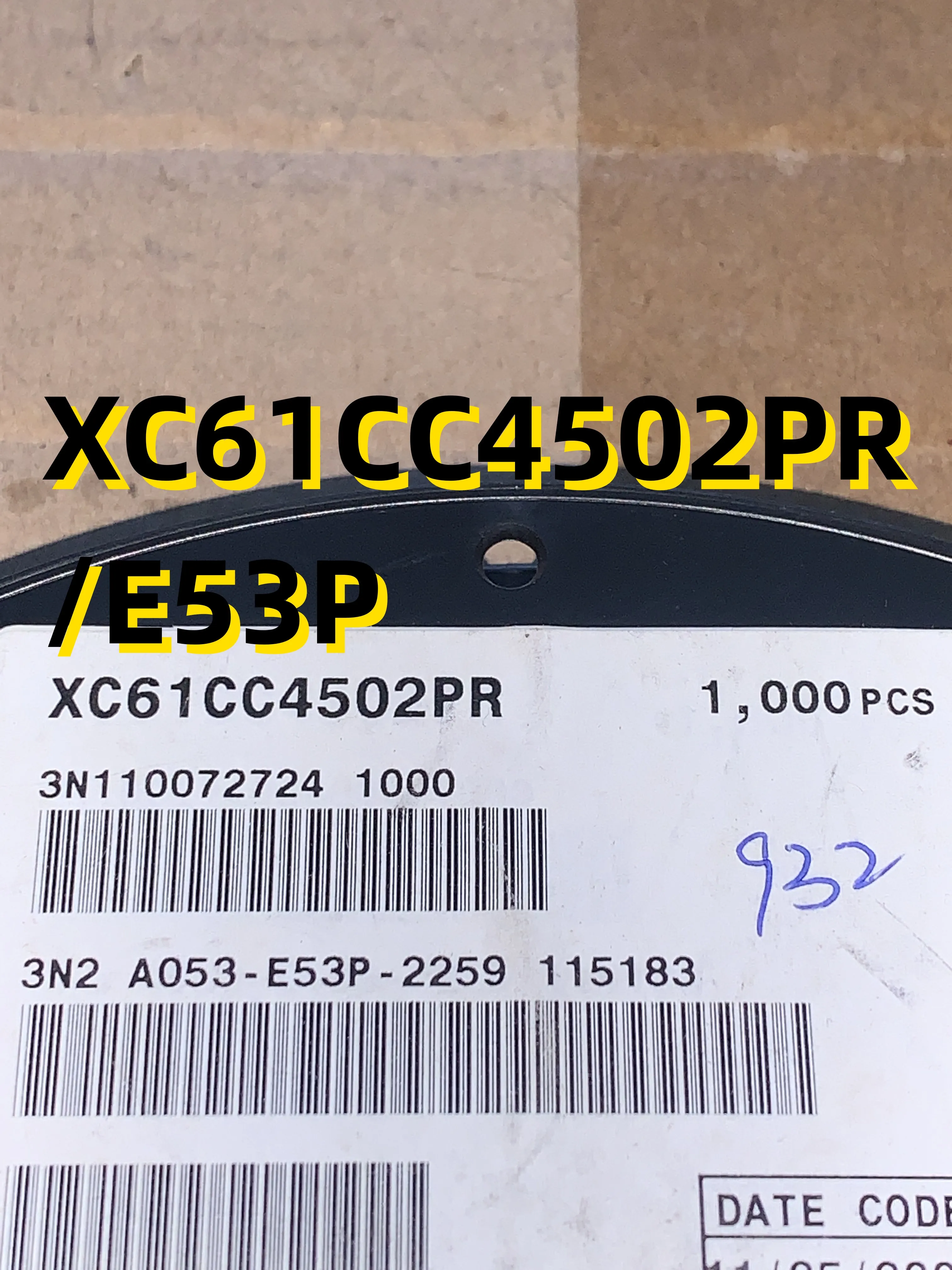

10pcs XC61CC4502PR /E53P 08+ SOT89