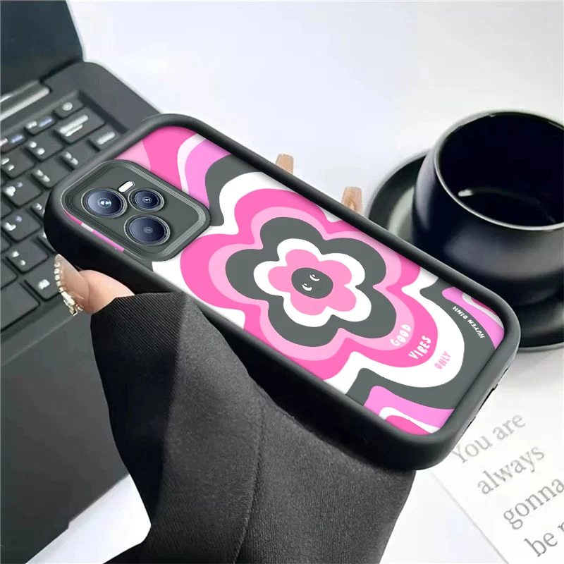 

for Realme C20 C21 20A 30A 50A Q3I C25 C21Y C25Y C2 8I PRIME soft Lovely shockproof cute girl phone case Casing