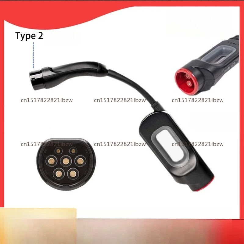 EU Version  Adapter EV Charger OE 1522297-00-A Connector Tpc To CCS 2 Adapter