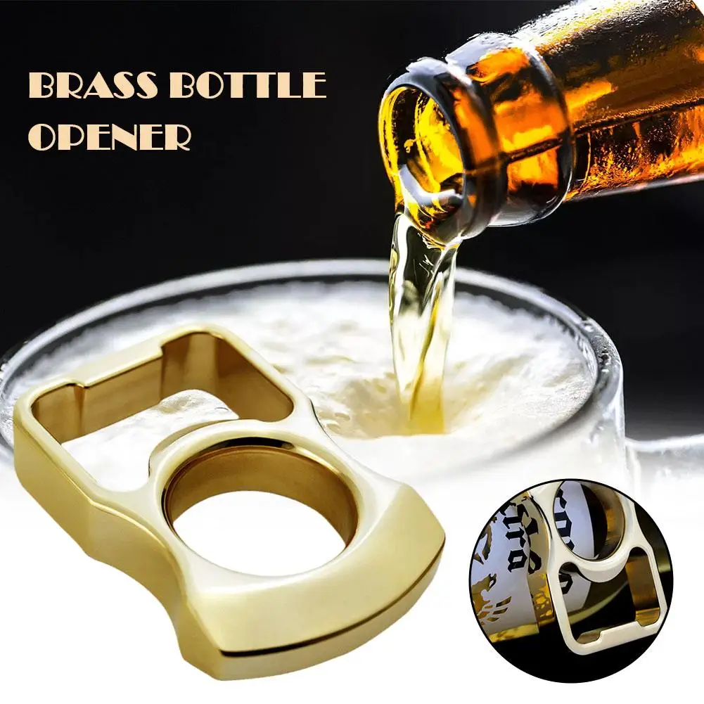 Can Opener Adjustable Bottle Opener Stainless Steel Opener Kitchen Beer Grip Accessories To Brass Manual Cap Easy F4U8