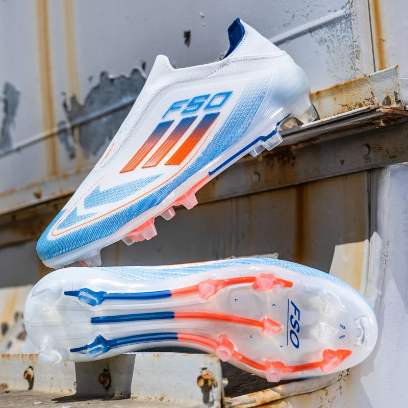 

New Men Soccer Shoes Society Cleats Fast Football Field Boots TF/FG Indoor Professional Football Shoes Sneaker Comfortable Match