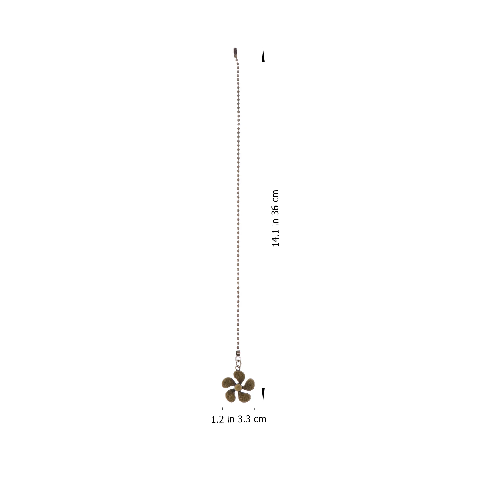 2 uds accesorio colgante cadena techo extensor de extensión de moda tirador de aleación de Zinc