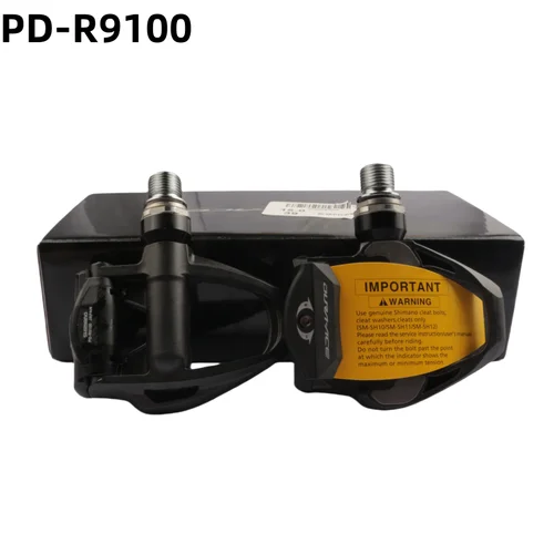 Imagen 2 del producto Pedal SHIMANO DURA-ACE R9100 PD-R9100 PD-R9100 E1 agregar Pedal ultraligero de eje de 4mm SPD SL Pedal de bicicleta de carretera de carbono