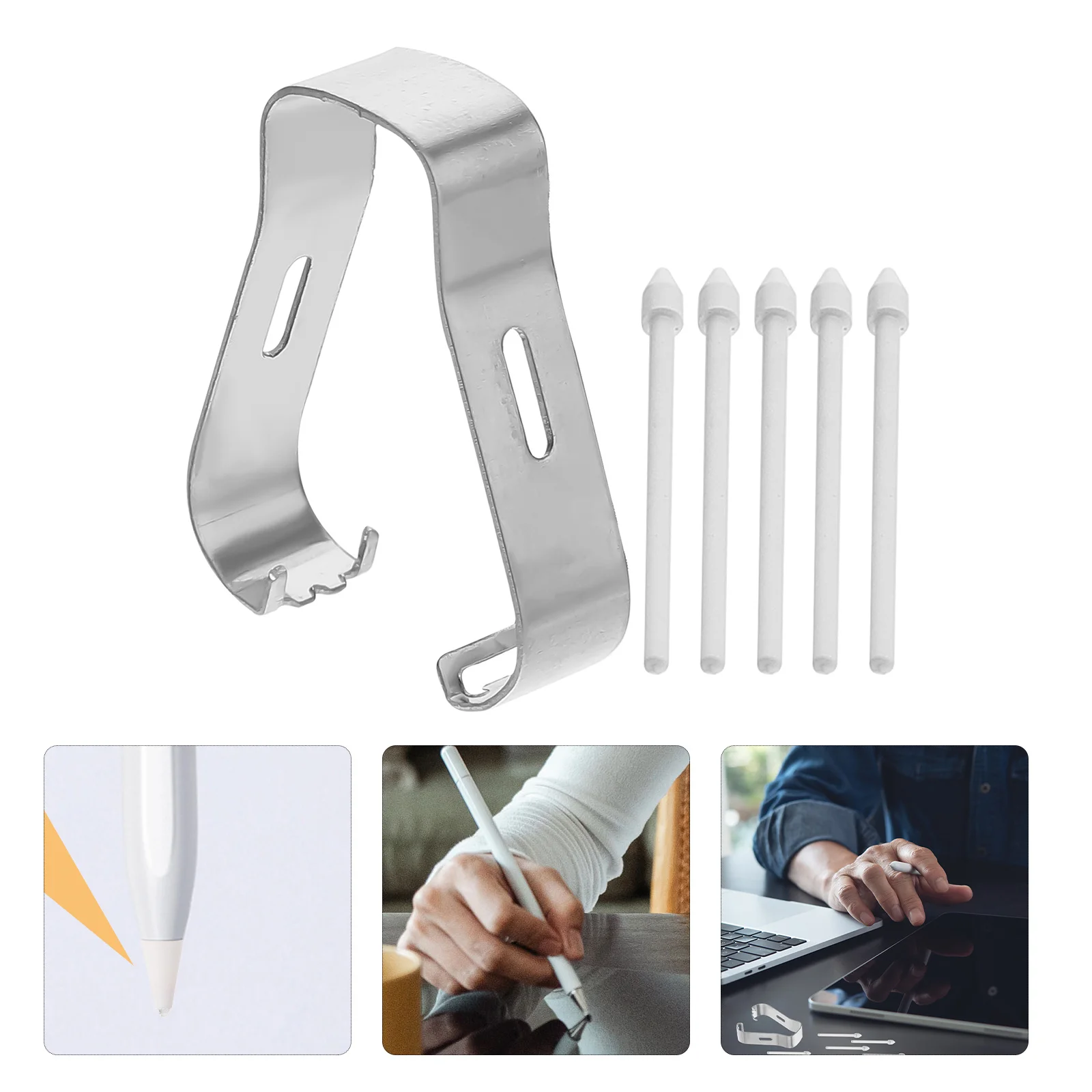 

1Set Replacement Stylus Nibs Premium Touch Screen Stylus Pen Refills Smooth Scratch-Free Writing Experience for Phone Tablet