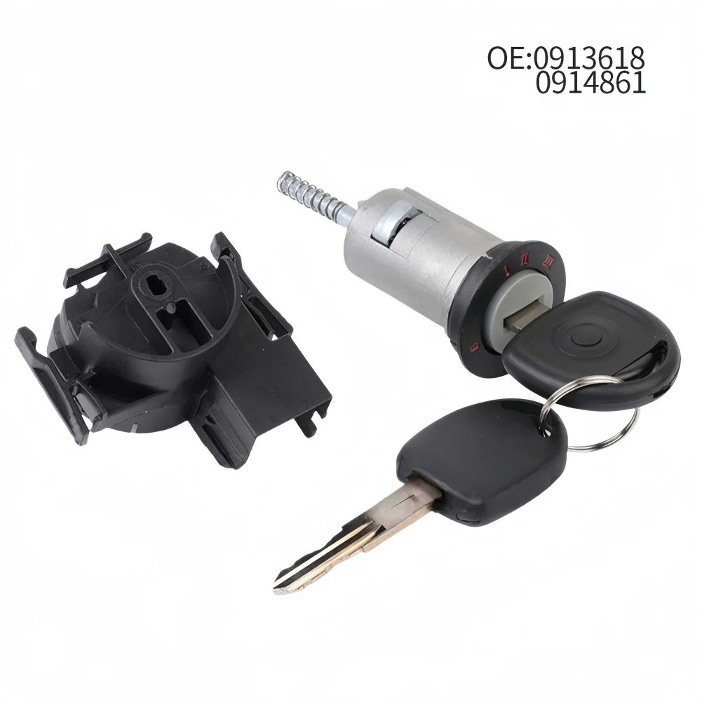 For Ignition Replacement Ignition Switch Lock Cylinder As Shown OEM 93.329.749 for one-touch Start Plastic And Metal