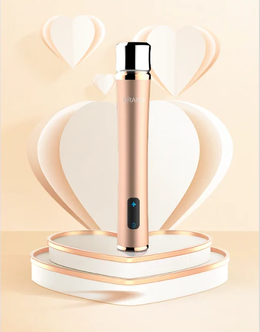 Fully Customizable Ultrasonic Skin Treatment Device Slim Cylinder Design Effective Lifting Firming Beauty Personal Care Product